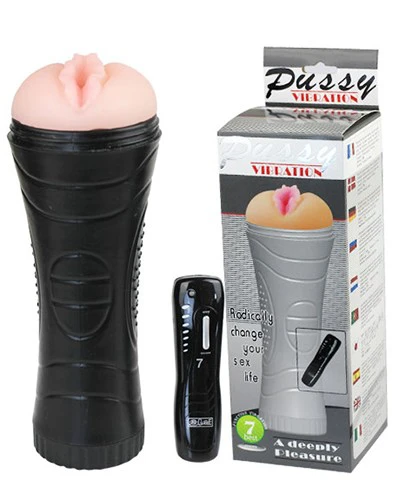 Âm Đạo Giả Pussy 7 Chế Độ Rung 5 Âm đạo giả Pussy 7 chế độ rung được thiết kế với kích thước chuẩn (235mm x 80mm),