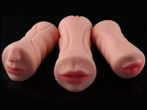 Âm Đạo Giả 3D Silicon 2 Đầu